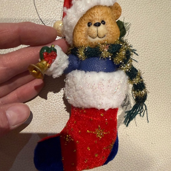 Festive Holiday Stocking Ornaments Set - Picture 7 of 7